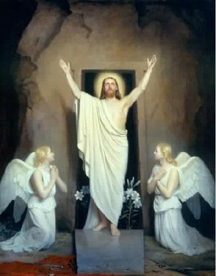 Carl Heinrich Bloch Resurrection of Christ China oil painting art